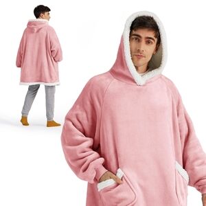 Bedsure Blanket Hoodie, Wearable Blanket for Adult & Kids as Gifts for Women Men